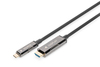 Scheda Tecnica: DIGITUS Cavo ADAttatore da USB - tipo C a HDMI AOC in fibra - ottica Versione HDMI 2.0, Max 4Kx2K@60Hz