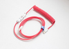 Scheda Tecnica: Ducky Premicord Apple Red SpiralCable, USB Typ C on Typ - - 1,8m