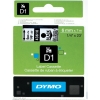 Scheda Tecnica: Dymo D1-tape 6mm X 7m - D1-tape 6mm X 7m Black On Transparent
