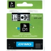 Scheda Tecnica: Dymo D1-tape 9mm X 7m - D1-tape 9mm X 7m Black On Transparent