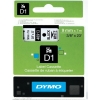 Scheda Tecnica: Dymo D1-tape 9mm X 7m - D1-tape 9mm X 7m Black On White