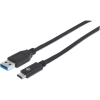 Scheda Tecnica: Manhattan Cavo USB 3.1 - Gen2 male / USB-c male 1m Nero