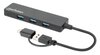 Scheda Tecnica: Manhattan HUB - USB 3.2 Gen1 4 Porte Combo USB-a E USB-c+trade,