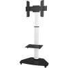 Scheda Tecnica: Techly Supporto Pavimento Con Mensola Trolley Tv - LCD/LED/Plasma 37-70" Bianco