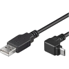 Scheda Tecnica: Goobay Cavo USB male Micro B male Angolato 1,8m - 