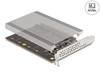 Scheda Tecnica: Delock Pci Express X16 Card To 4 X Internal NVMe M.2 Key M - With Heat Sink - Bifurcation (lxw: 145 X 111 Mm)