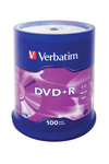 Scheda Tecnica: Verbatim DVD-R 4.7GB 16X Branded 100pk Spindle - 