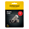 Scheda Tecnica: Intenso Basic Line - 32GB, USB 2.0, Black / Silver