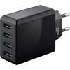 Scheda Tecnica: Goobay Caricatore Da Muro - USB 4 Vie 30w Nero