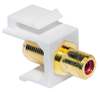 Scheda Tecnica: Logilink ADAttatore Keystone Rca/f F/F Rosso - 