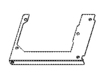 Scheda Tecnica: Chenbro PSU Bracket 2U - P2G-6460P/SS-460H2U /SS-600H2U - 