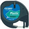 Scheda Tecnica: Dymo Plastic Tape 12mmx4m Black/green - 