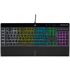 Scheda Tecnica: Corsair Wired, 111 keys, DE layout, 1000 Hz polling rate - Anti-ghosting, Palm rest, RGB