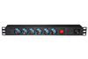 Scheda Tecnica: DIGITUS Multipresa Rack 19" 6 Prese Univers - 