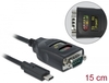 Scheda Tecnica: Delock ADApter USB Type-c - To 1 X Serial Rs-232 Db9 With 15 Kv Esd Protection