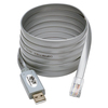 Scheda Tecnica: EAton Tripp Lite USB To RJ45 Cisco Serial Rollover Cable - USB Type-a To RJ45 M/M, 6 Ft Scheda Seriale USB Grigio