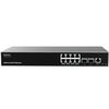 Scheda Tecnica: Grandstream Layer 3 Managed Network Switch, 8x Gbe RJ45 - PoE 802.3 Af/at, Up To 30w Per Port, 2x Sfp+, Fan-less. Uti