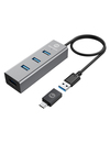 Scheda Tecnica: Graugear USB-hub, 4 Ports, Inkl. USB-c-ADApter - 