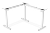 Scheda Tecnica: DIGITUS Electrically Height-Adjustable Table Frame, 90 - L-shape, Triple Motor, 2-stage, White