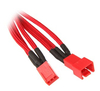 Scheda Tecnica: BitFenix 3-pin Extension 90cm - Sleeved Red/red - 