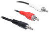 Scheda Tecnica: Delock Cable Audio 3.5 Mm Stereo Jack Male - > 2 X Rca Male 3 M