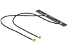 Scheda Tecnica: Delock Dual Band Wlan Wifi 6 Twin Antenna 2 X I-pex Inc - Mhf- I Plug 5 Dbi 2 X 15 Cm Pcb Internal Self Adhesive