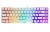 Scheda Tecnica: white shark Keyb. Gaming USB 68 Tasti Con - Retroilluminazione LED Rgb Bianco