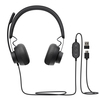 Scheda Tecnica: Logitech Cuffie Zone 750, con microfono, over ear - cablato, eliminazione rumore attivata, USB-C