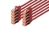 Scheda Tecnica: DIGITUS Confezione 10 LAN Cable Cat.6 S/FTP Schermati - Mt 2 Colore Rosso