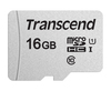 Scheda Tecnica: Transcend 16GB 300s microSDHC I C10 U1 95/45 Mb/s Tlc W/o Ad - 