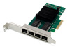 Scheda Tecnica: DIGITUS Scheda Di Rete Gigabit Ethernet 4 Porte, RJ45, Pci - Express, Intel I350