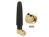 Scheda Tecnica: Delock Ism 433MHz Antenna Sma 1 Dbi Omnidirectional - Flexible Rubber Black