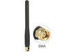 Scheda Tecnica: Delock Ism 433MHz Antenna Sma 2.5 Dbi Omnidirectional - Flexible Rubber Black