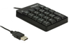 Scheda Tecnica: Delock USB Keypad 19 Keys Black - 