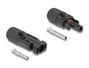 Scheda Tecnica: Delock Dl4 Solar Connectors - For Cables For Crimping, Male And Female, Black 2 Pcs