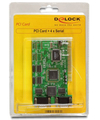 Scheda Tecnica: Delock Pci Card > 4 X Serial Rs-232 - 