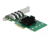 Scheda Tecnica: Delock Pci Express X4 Card To 4 X External USB 3.0 Quad - Channel - Low Profile Form Factor