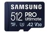 Scheda Tecnica: Samsung Pro Ultimate Mb-my512sa, Scheda Di Memoria Flash - (ADAttatore A Sd In Dotazione), 512GB, A2 / Video Class V3