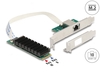 Scheda Tecnica: Delock M.2 Key B+m 1 X RJ45 10 Gigabit LAN Network Card - 
