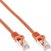 Scheda Tecnica: InLine LAN Cable Cat.5e Sf/UTP - Guaina Pvc, Cu (100% Rame), Arancione, 0.5m