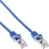 Scheda Tecnica: InLine LAN Cable Cat.5e Sf/UTP - Guaina Pvc, Cu (100% Rame), Blu, 0.3m
