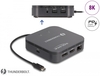 Scheda Tecnica: Delock Thunderbolt 3 Mini Docking Station 8k - Dp / HDMI / - USB / LAN / Audio / Pd 3.0