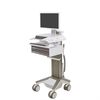 Scheda Tecnica: Ergotron Carefit Pro Carrello Electric Lift Per Display - LCD/dotazione Pc Bloccabile Medico Bianco, Grigio Caldo Dim