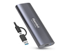 Scheda Tecnica: Hamlet Box SSD M.2 NVMe USB-c 3.2 Gen2 10GBps Interfaccia - USB-c + USB-a