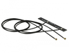 Scheda Tecnica: Delock Doppia antenna WLAN 802.11 ac/a/h/b/g/n 2 x - autoadesivo interno PCB MHF 4L maschio 3 - 5 dBi 1.13 2 x