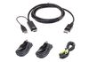 Scheda Tecnica: ATEN Cable Kit: 1x True 4k 1.8m HDMI To DP Active - Cable, + Seperate 2x USB And 1x Audio Cables (single Di