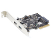 Scheda Tecnica: StarTech Scheda PCIe USB 3.1 A 2 Porte Scheda Di - Espansione Pci Express USB 3.1/3.2 Gen 2 Type A Adattatore