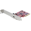 Scheda Tecnica: StarTech Scheda PCIe USB 3.2 Gen 2x2 A 1 Porta USB C - Superspeed 20GBps Pci Express 3.0 X4 Host Controller Card U