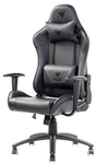Scheda Tecnica: iTek Gaming Chair Playcom Pm20 Pvc, Doppio Cuscino - Schienale Reclinabile, Nero Nero