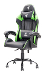 Scheda Tecnica: iTek Gaming Chair Rhombus Pf10 Pvc, Doppio Cuscino - Schienale Reclinabile, Nero Verde